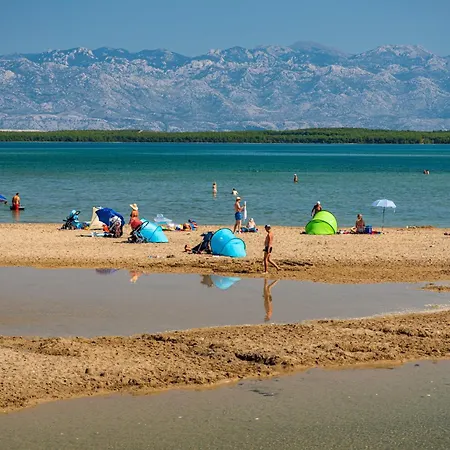 Family-friendly With Swimming Pool Nin, Zadar - 18821 Lejlighed